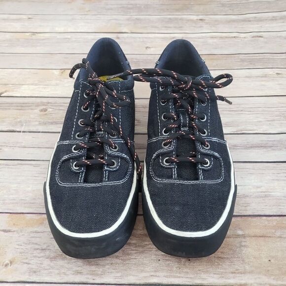 Diesel denim s flip low lace up low top.shoes - Picture 3 of 8